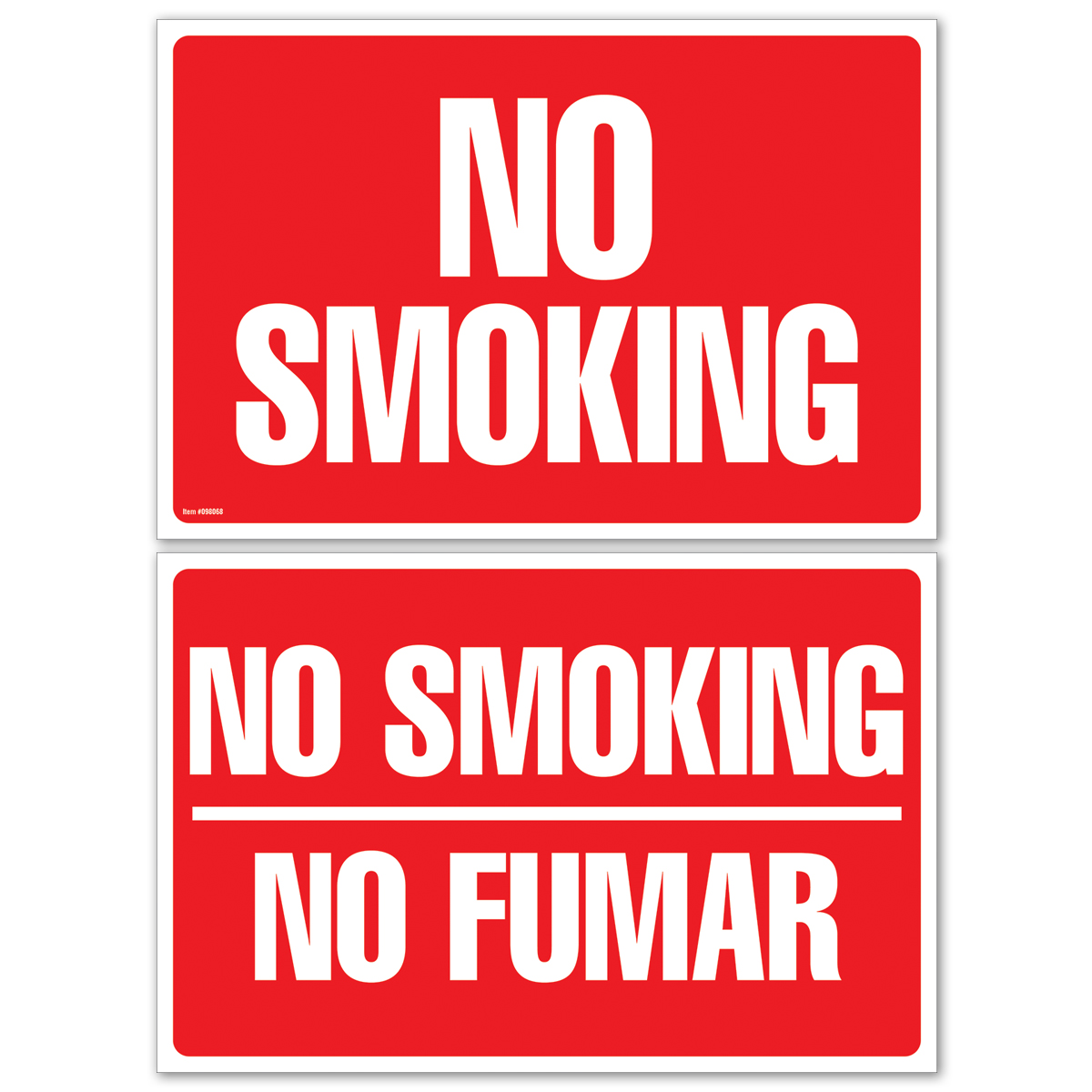 NO SMOKING |NO SMOKING|NO FUMAR - 098068