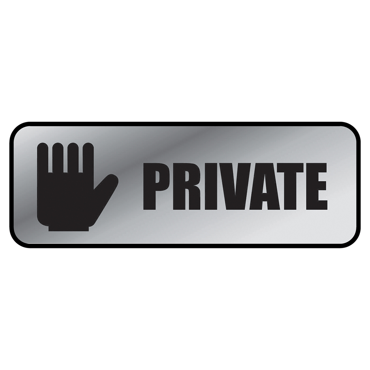 PRIVATE - Metal Sign - 098210