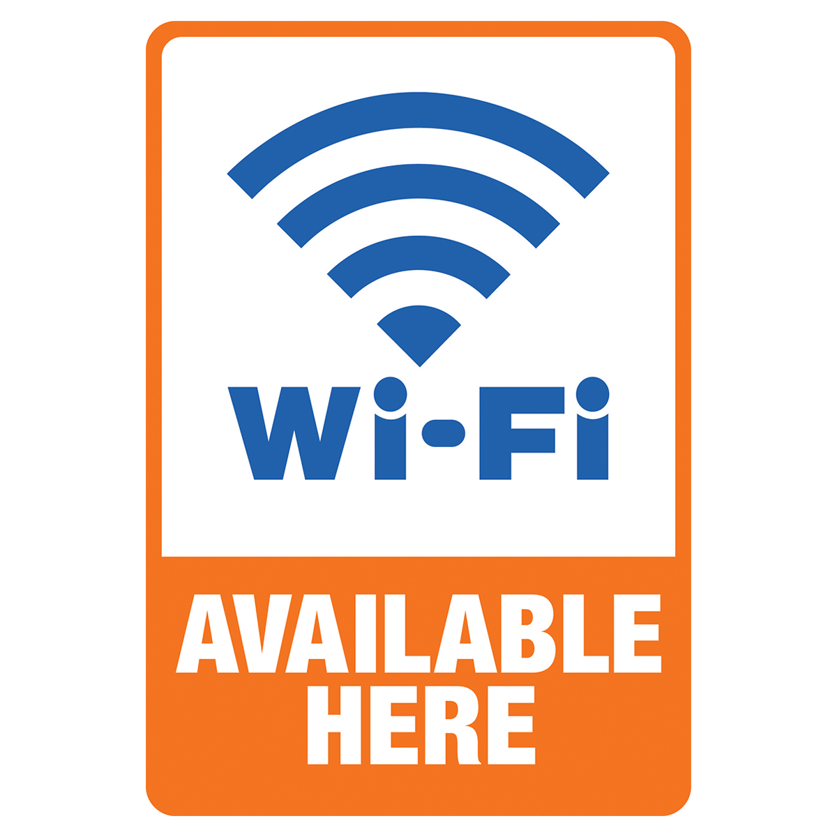 WiFi Available Here - Decal - 098359