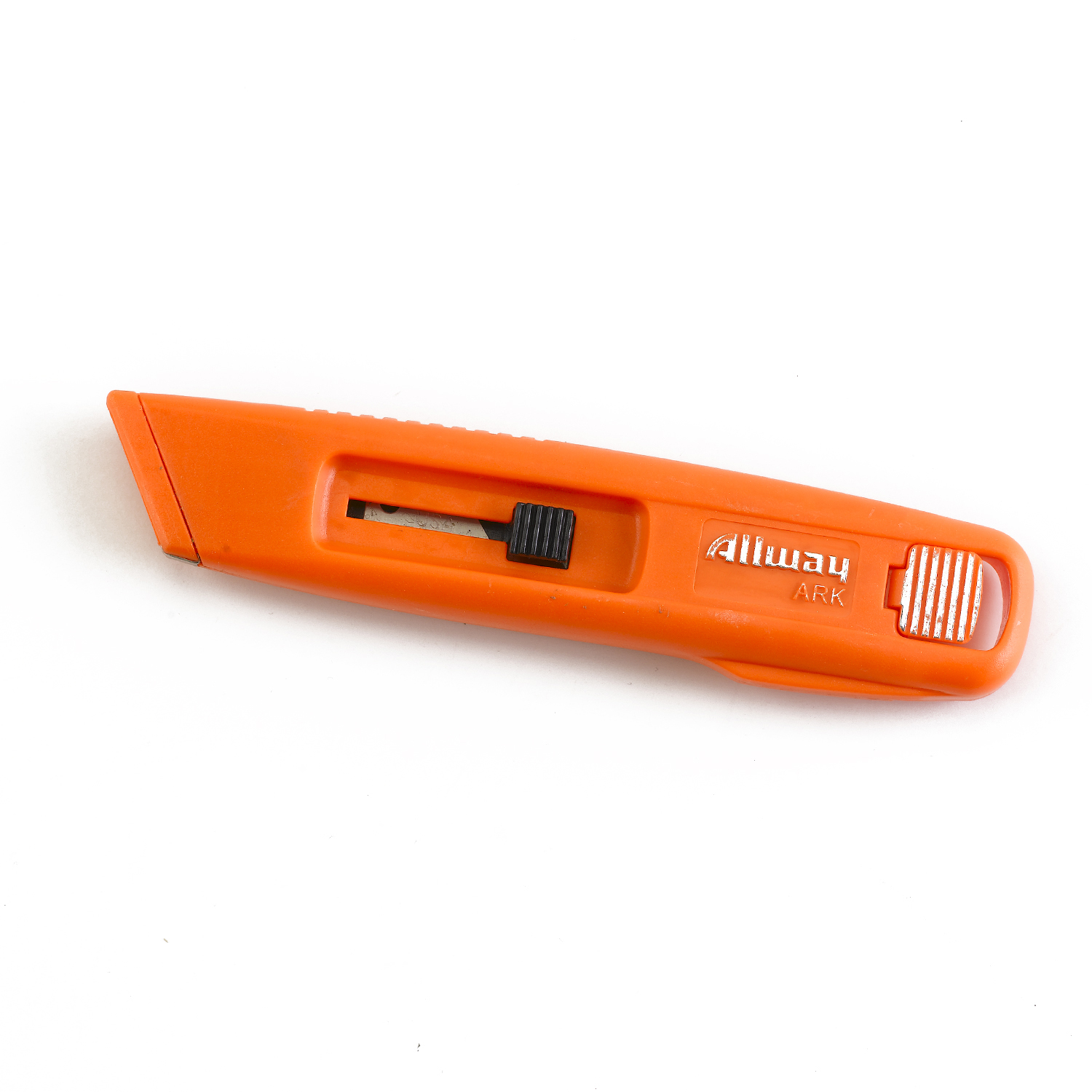 Plastic Retractable Safety Knife - Fluorescent Red - CUT-40525